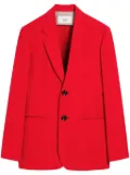 AMI Paris single-breasted blazer - Red