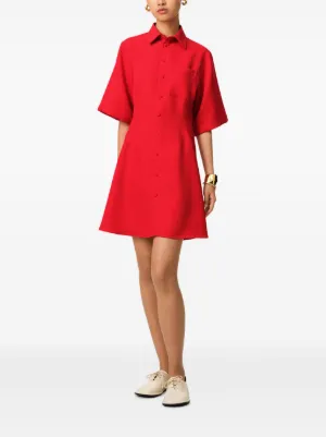ワンピース AMI PARIS MINI RED WOOL DRESS Ami Paris Mini Red Wool Dress (AMI PARIS/ワンピース) MINI
