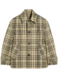 AMI Paris checkered jacket - Neutrals
