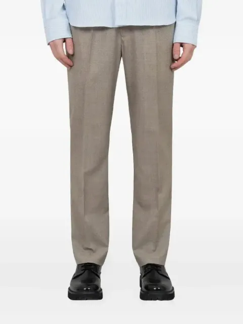 AMI Paris pantalones con pretina elástica