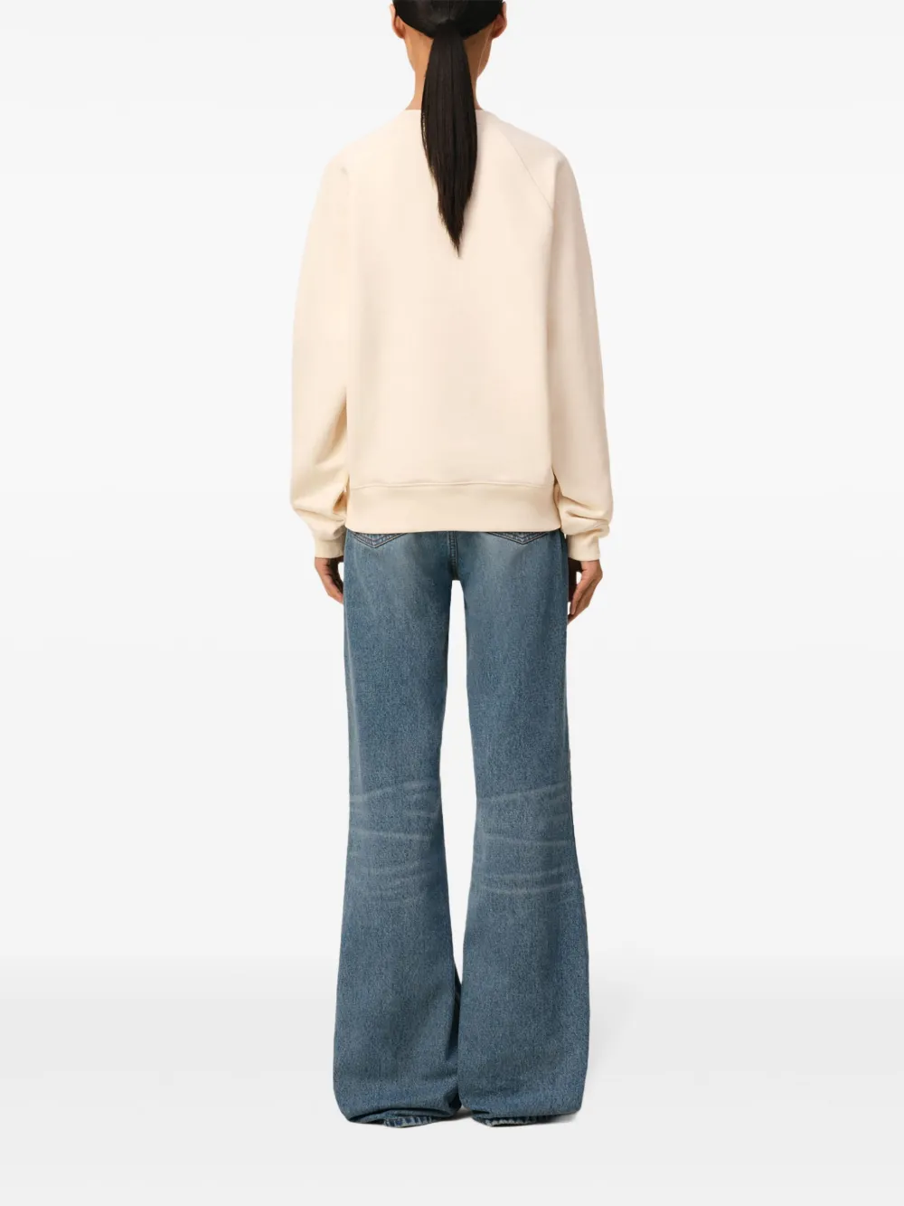 AMI Paris Ami De Coeur スウェットシャツ | ホワイト | FARFETCH JP