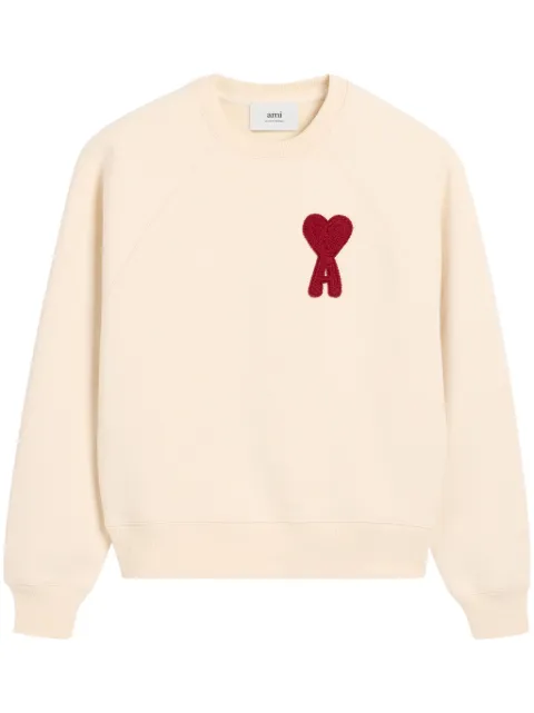 AMI Paris Ami de Coeur patch sweatshirt