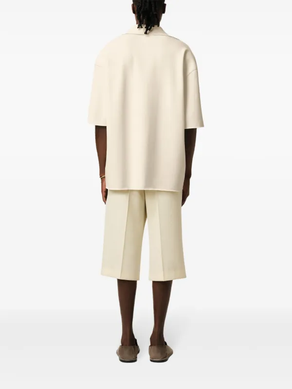 AMI Paris ショートスリーブ ポロシャツ | ホワイト | FARFETCH JP