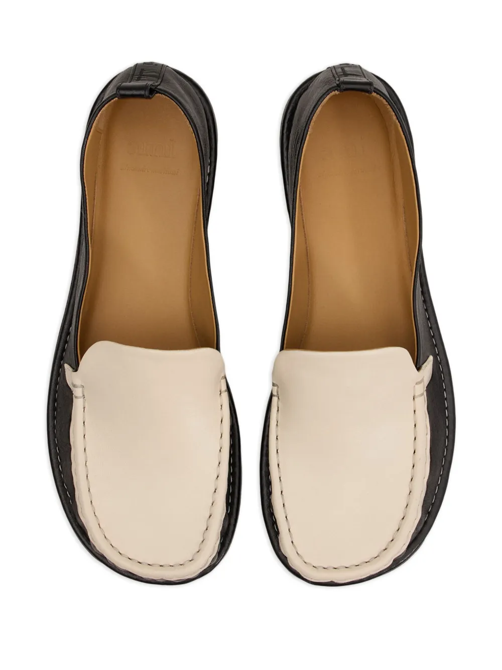 AMI Paris Midi loafers Neutrals