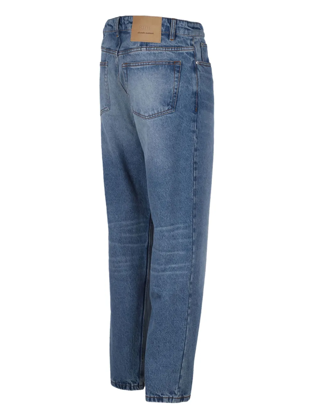 AMI Paris Jeans met toelopende pijpen Blauw