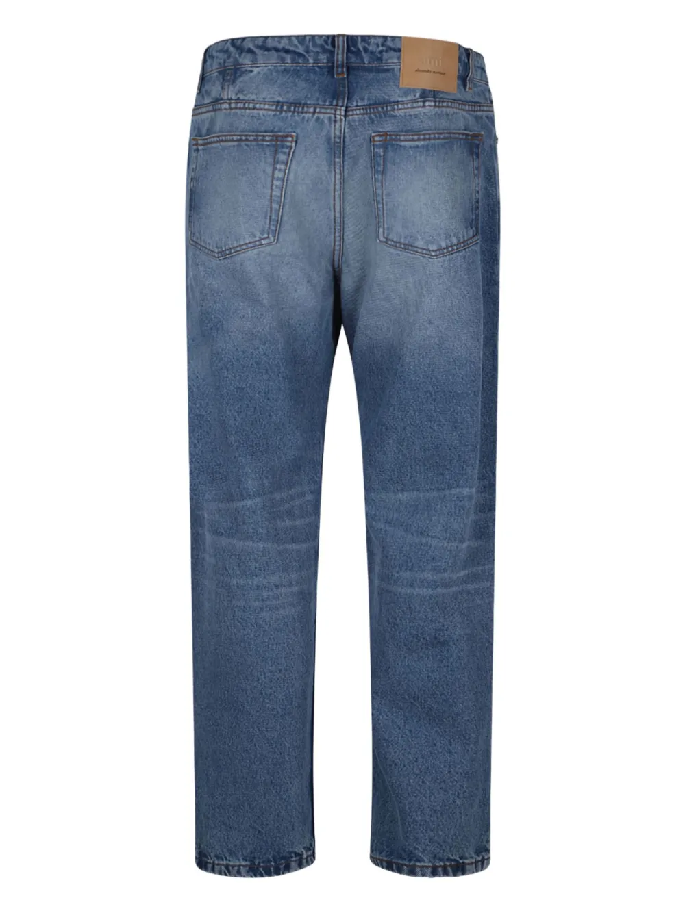 AMI Paris Jeans met toelopende pijpen Blauw