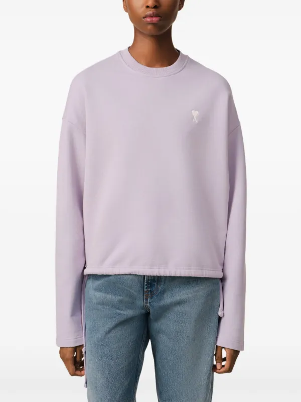 魅力の スウェットシャツ Coeur De Ami Paris AMI | JP FARFETCH | パープル トップス