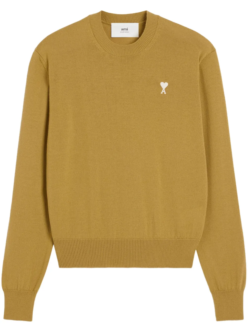 Shop Ami Alexandre Mattiussi Ami De Coeur Jumper