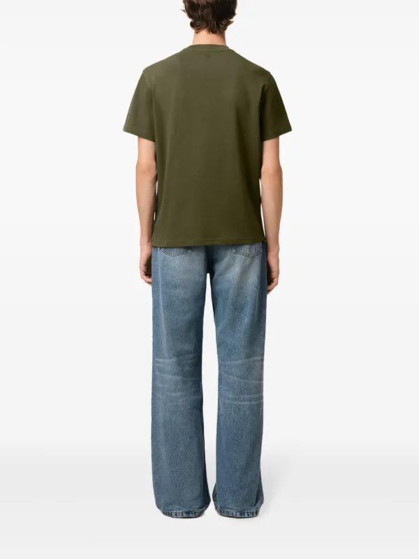 AMI Paris★グリーン Ami de Coeur Tシャツ AMI Paris Ami De Coeur Tシャツ | グリーン | FARFETCH JP