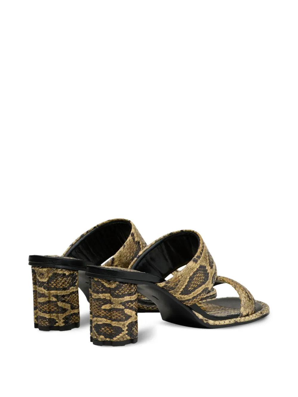 AMI Paris 65 mm Piano sandalen Beige