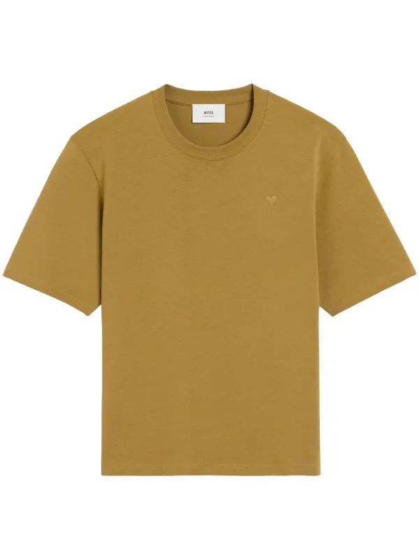 AMI Paris Ami De Coeur Tシャツ | イエロー | FARFETCH JP