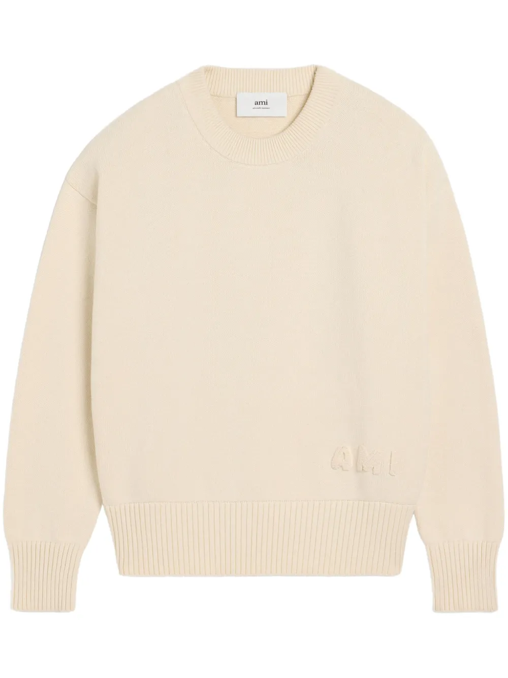 logo-embroidered sweater