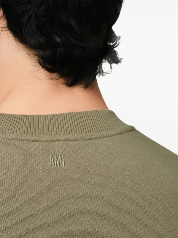 AMI Paris Ami De Coeur スウェットシャツ | グリーン | FARFETCH JP