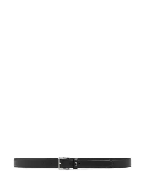 AMI Paris Paris Paris leather belt (25mm)