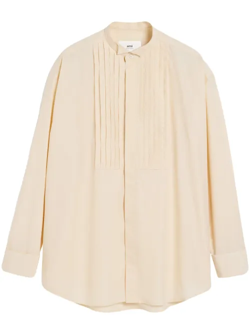 Chemise à design plissé - AMI Paris - Modalova