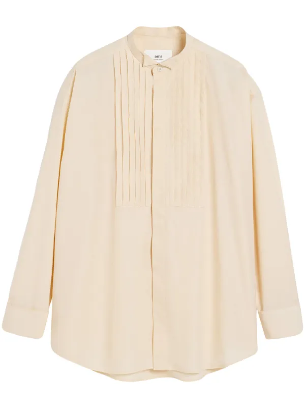AMI Paris オーバーサイズ シャツ | ニュートラル | FARFETCH JP