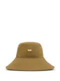 AMI Paris Ami de Coeur bucket hat - Brown