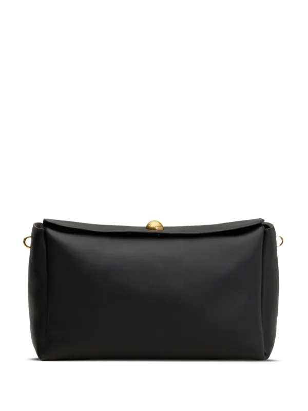 ★関税込【AMI PARIS】ラージカルーセルバッグ★ブラック ブラック レザー ラージ カルーセル バッグ ブラック | AMI PARIS