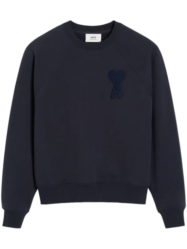 AMI Paris Ami De Coeur スウェットシャツ | ブルー | FARFETCH JP