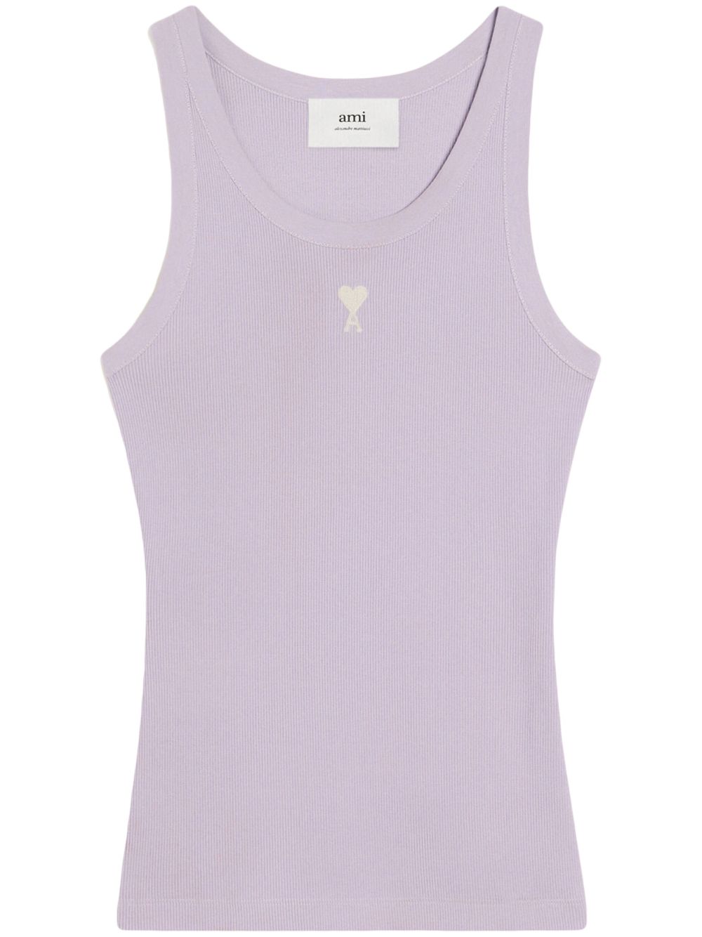 AMI Paris Ami de Coeur tank top - Purple