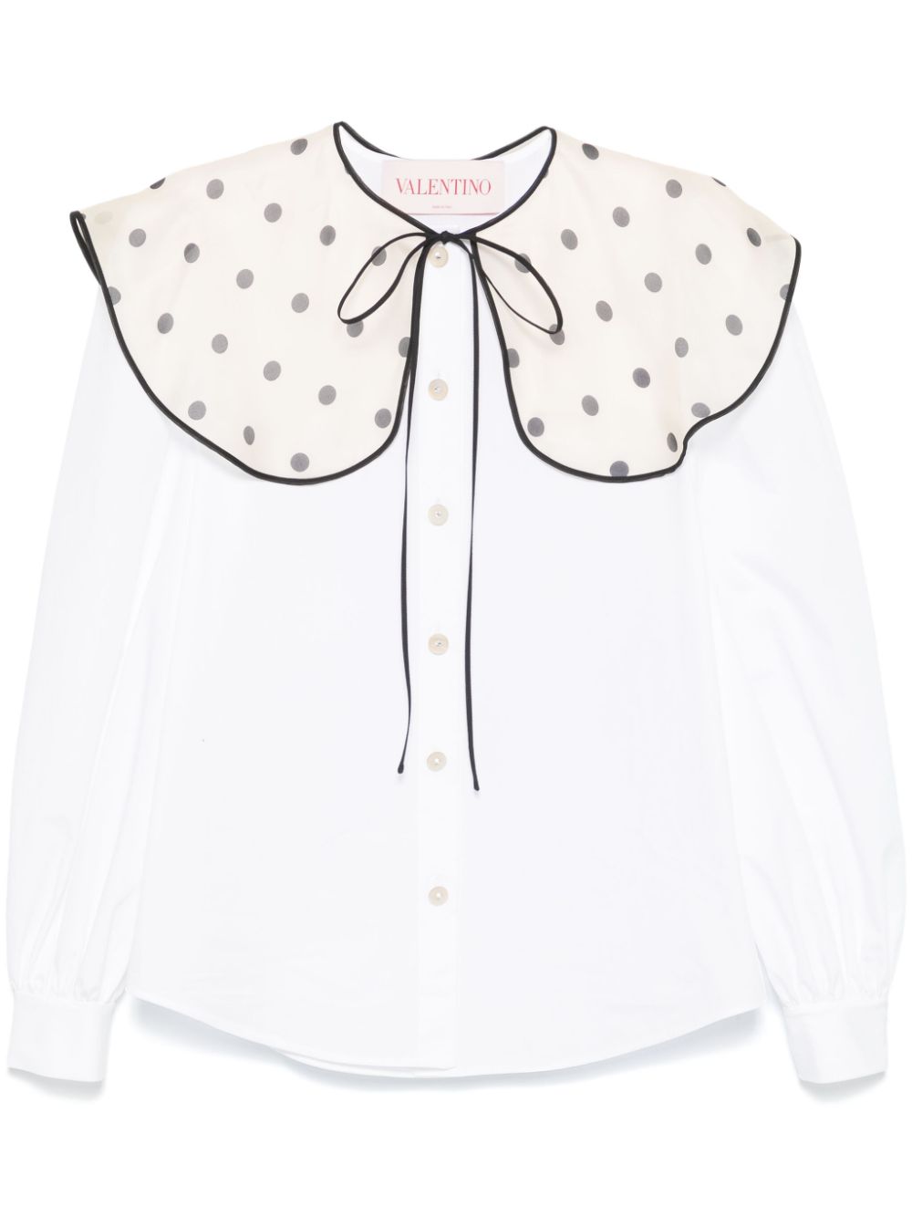 Valentino Garavani Katoenen blouse Wit