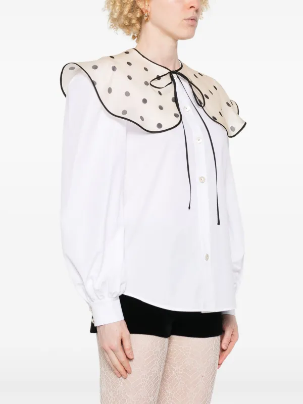 Valentino Garavani コットン シャツ | ホワイト | FARFETCH JP