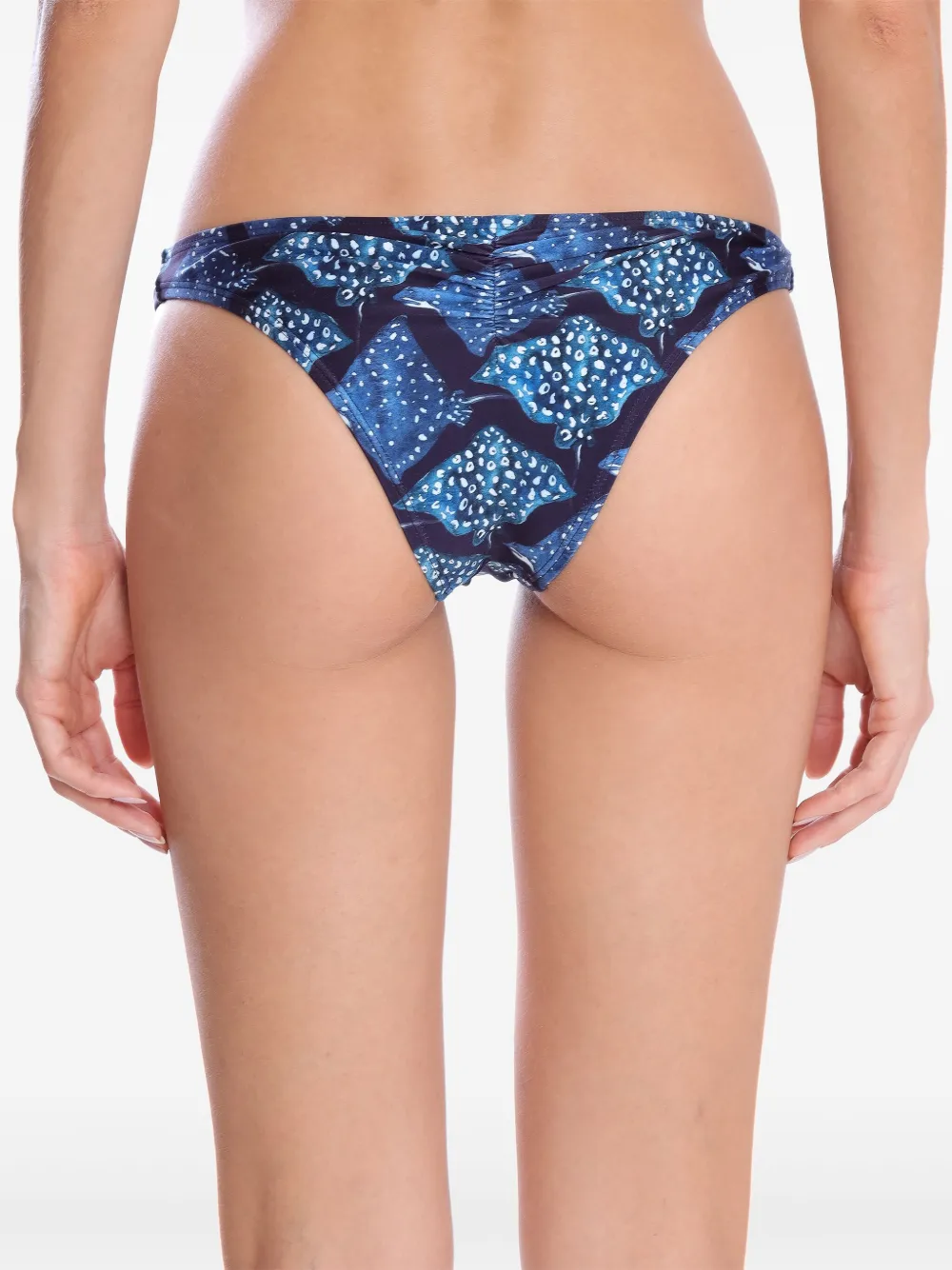 Lygia & Nanny Bikinislip met print Blauw