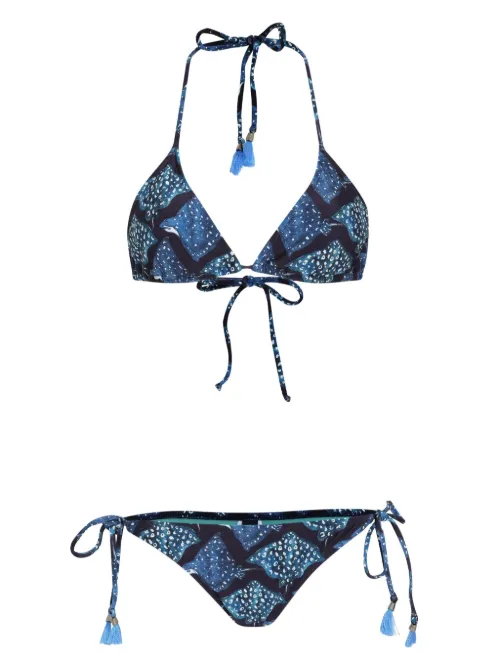 Lygia & Nanny bikini Maya - Bleu - Lygia & Nanny - Modalova