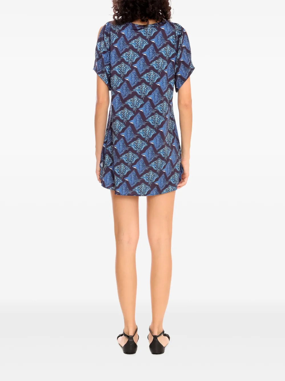 Lygia & Nanny Allat mini-jurk Blauw