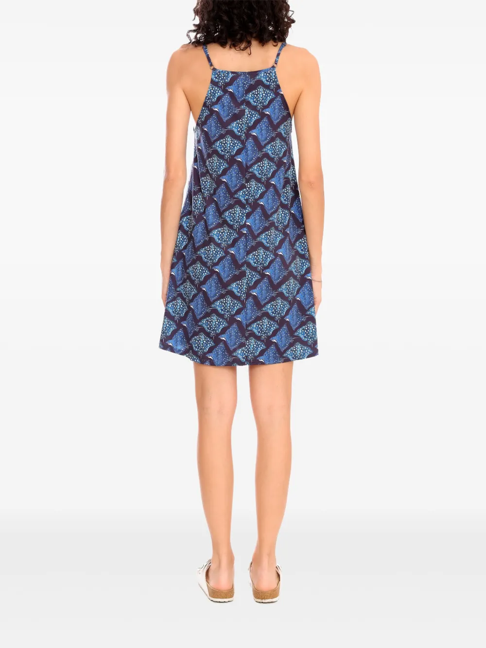 Lygia & Nanny Isis mini-jurk Blauw
