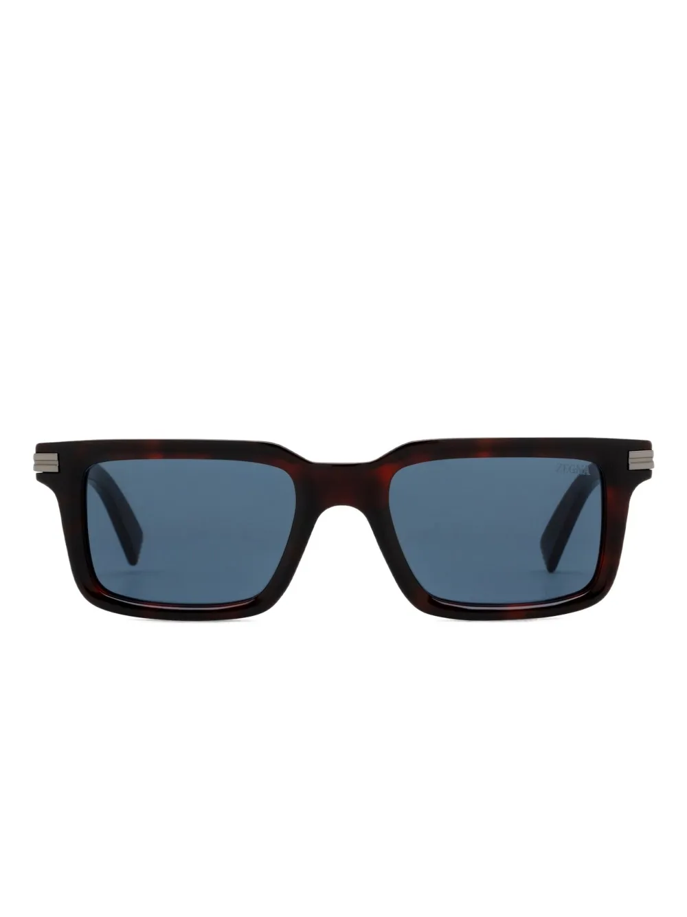 Zegna rectangle-frame sunglasses | Red | Image 1