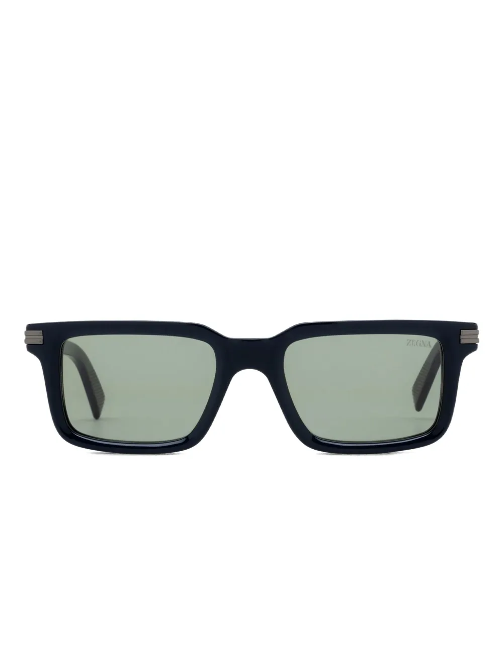 Zegna rectangle-frame sunglasses | Blue | Image 1