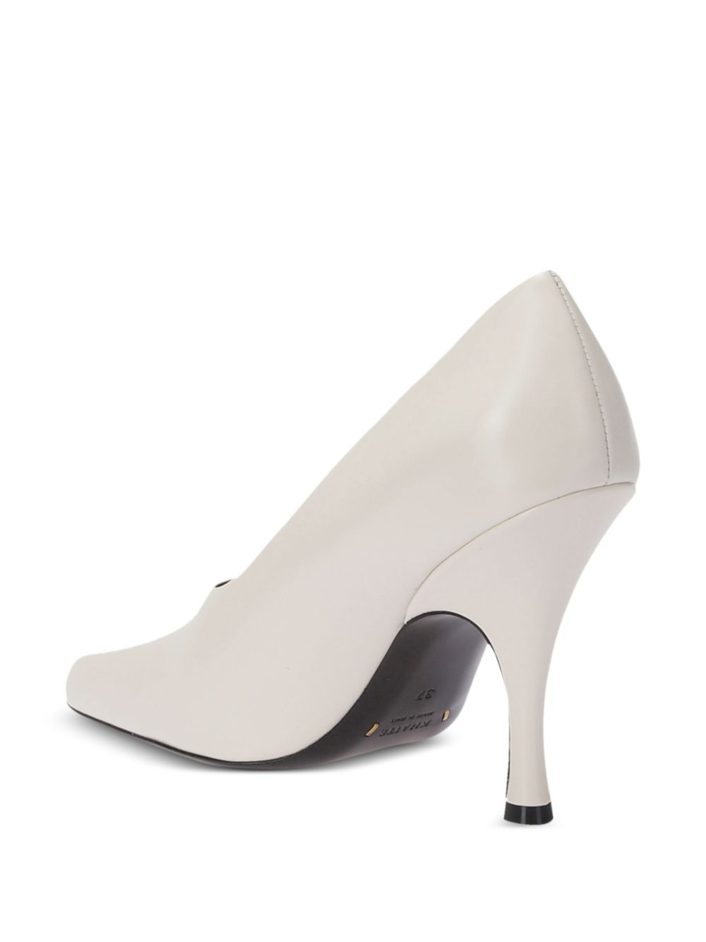 KHAITE 100 mm Claudia pumps Wit