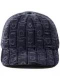 Ferragamo logo velvet cap - Blue