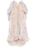 ZIMMERMANN strapless ruffle maxi dress - Pink