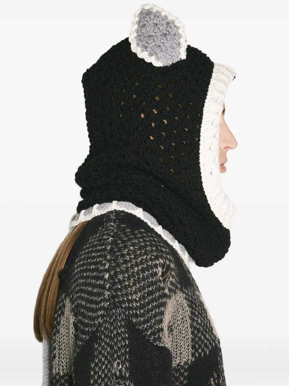 Marni Donkey Puppet balaclava | Black | Image 1