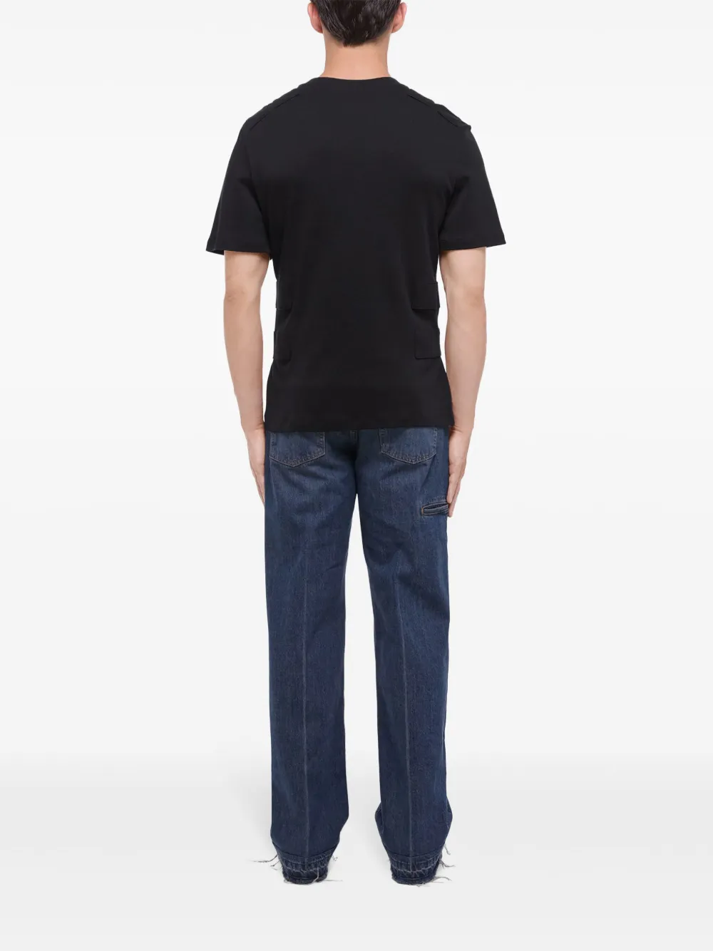 HELMUT LANG TOUCH-STRAP T-SHIRT