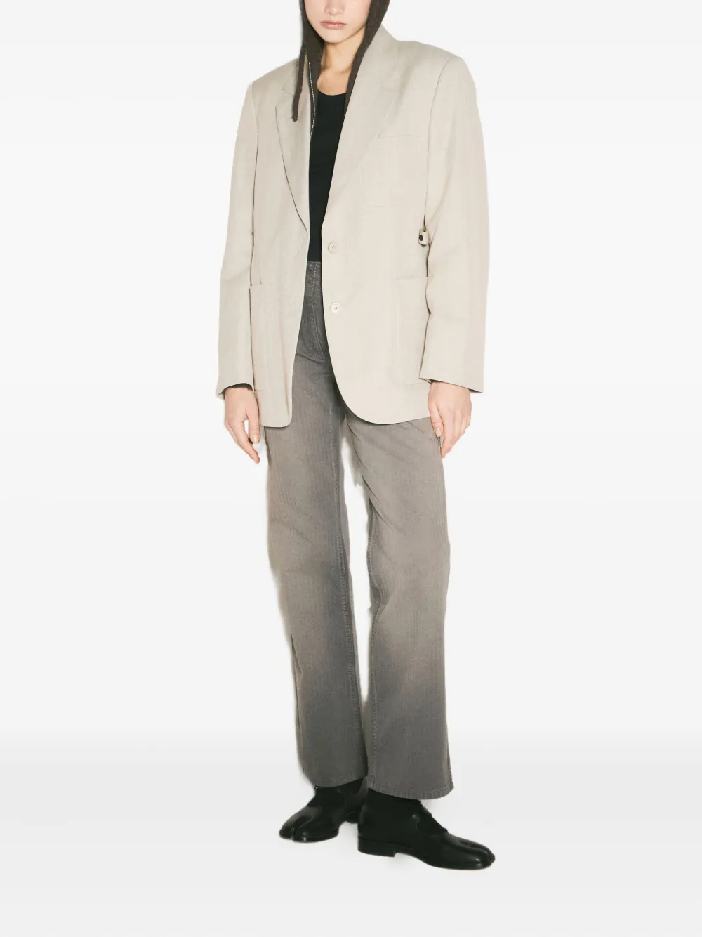 OUR LEGACY herringbone trousers Grijs