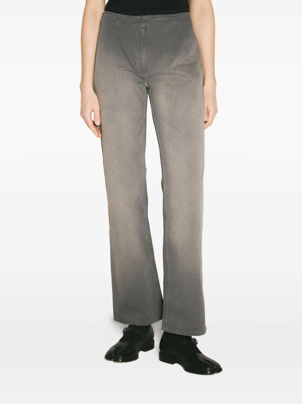 OUR LEGACY herringbone trousers Grijs