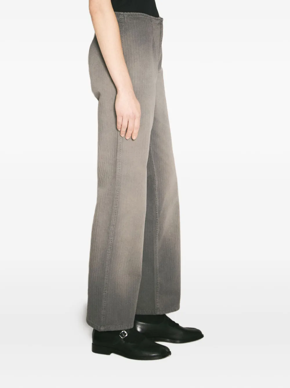 OUR LEGACY herringbone trousers Grijs