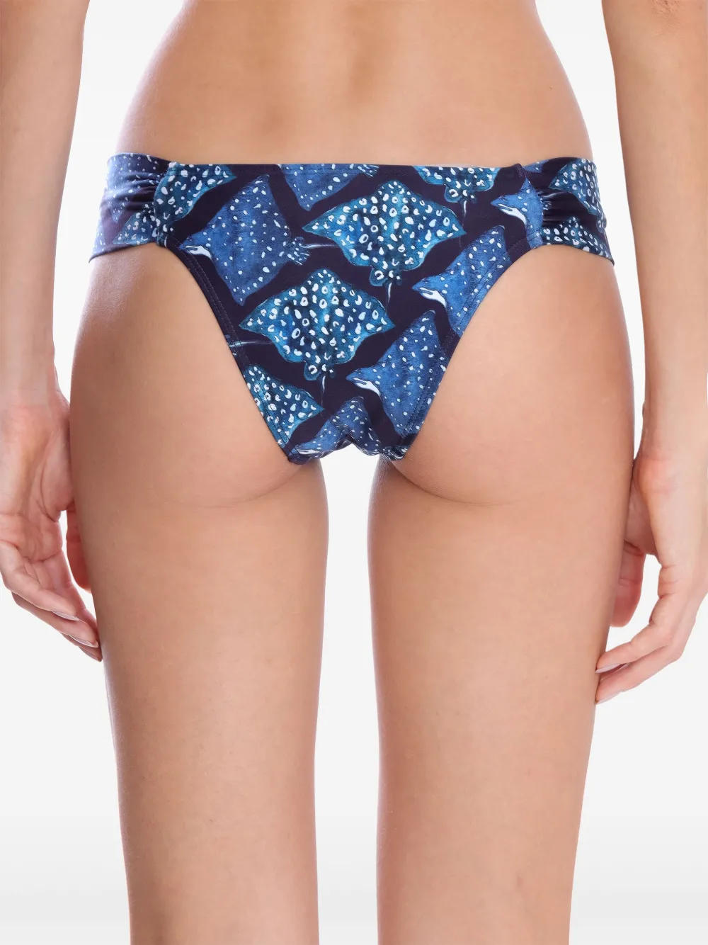 Shop Lygia & Nanny Ritz Bikini Bottoms In Blue