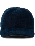 Ferragamo logo velvet cap - Blue