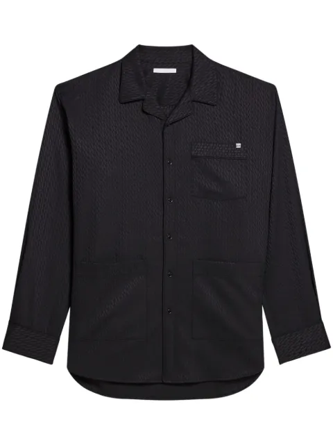 Helmut Lang geometric-print shirt