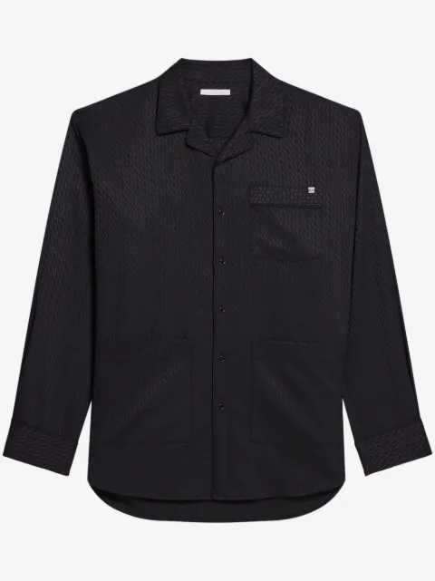 Helmut Lang Camisa com estampa geométrica