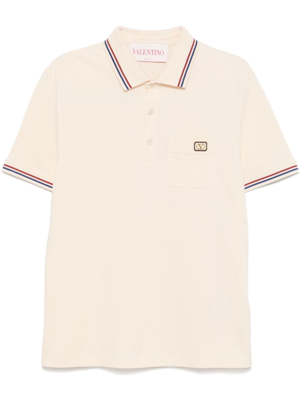 Valentino Garavani Vlogo Signature polo shirt - Neutrals