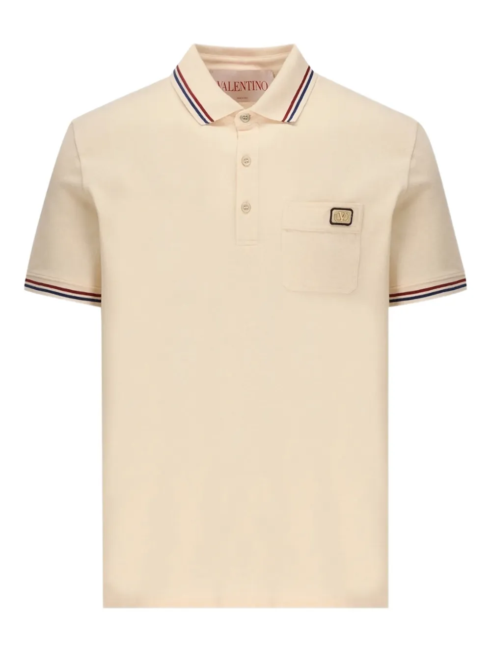 Valentino Garavani Vlogo Signature polo shirt - Toni neutri