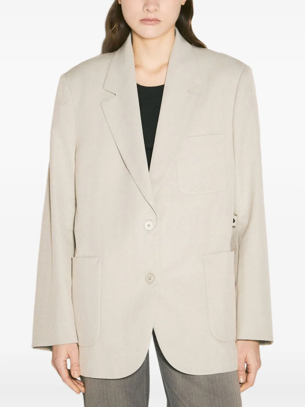 Our Legacy Women Clasp Blazer In Neutrals