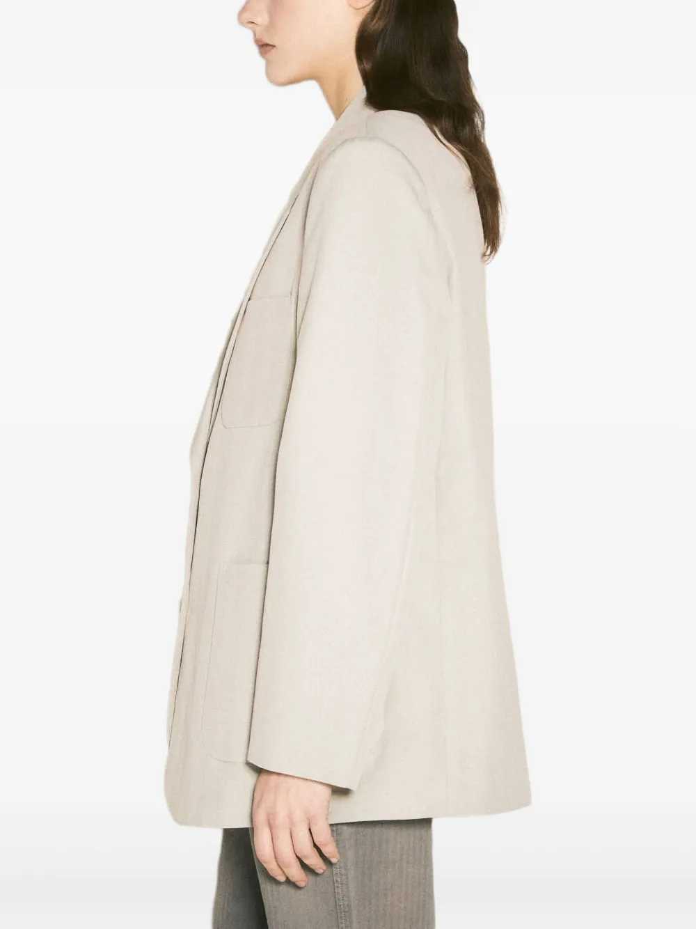OUR LEGACY Clasp blazer Beige