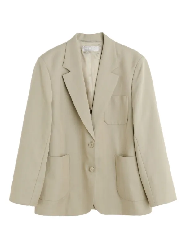 OUR LEGACY Clasp Blazer in Neutrals