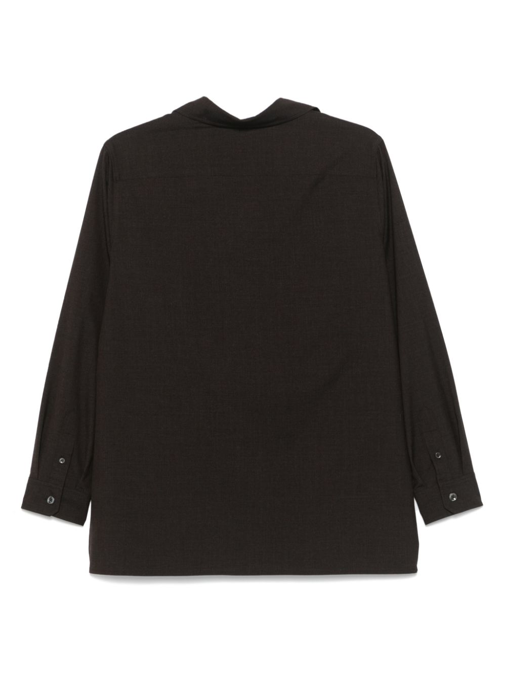 Hermès Pre-Owned 2010s wollen blouse - Bruin